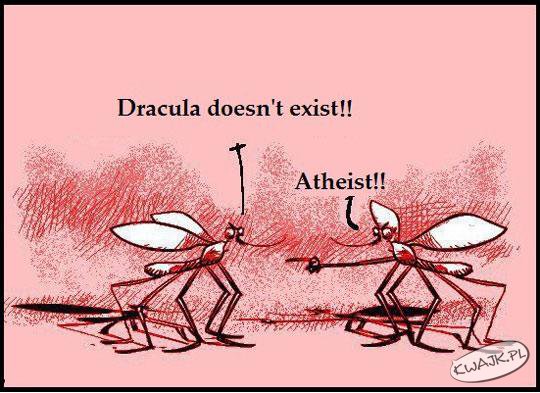 Komar ateista