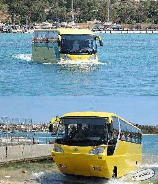 Autobus-łódź