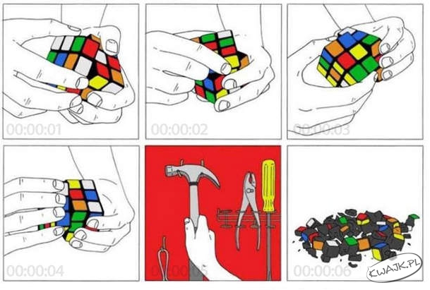Ułóż kostkę Rubika w 6 krokach