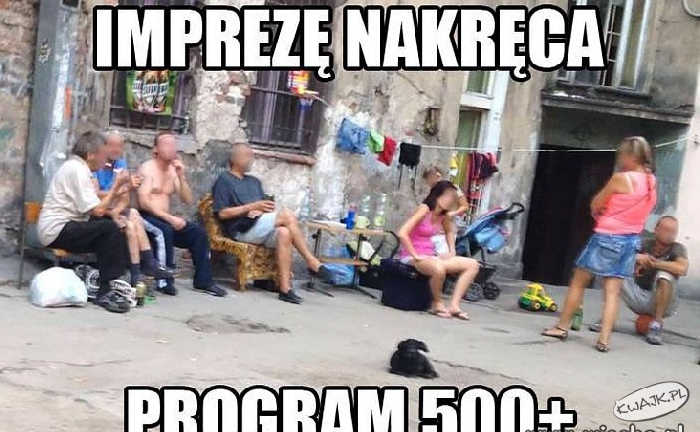 Imprezę nakręca program 500+