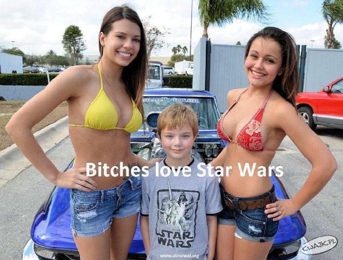 Dziewczyny kochają Gwiezdne Wojny