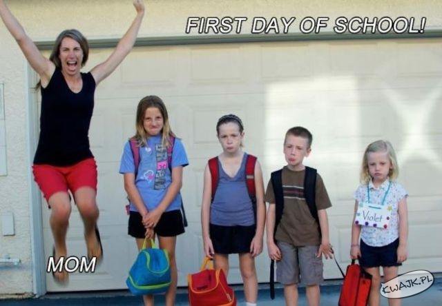 Pierwszy dzień szkoły