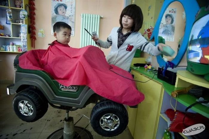 Salon fryzjerski dla dzieci