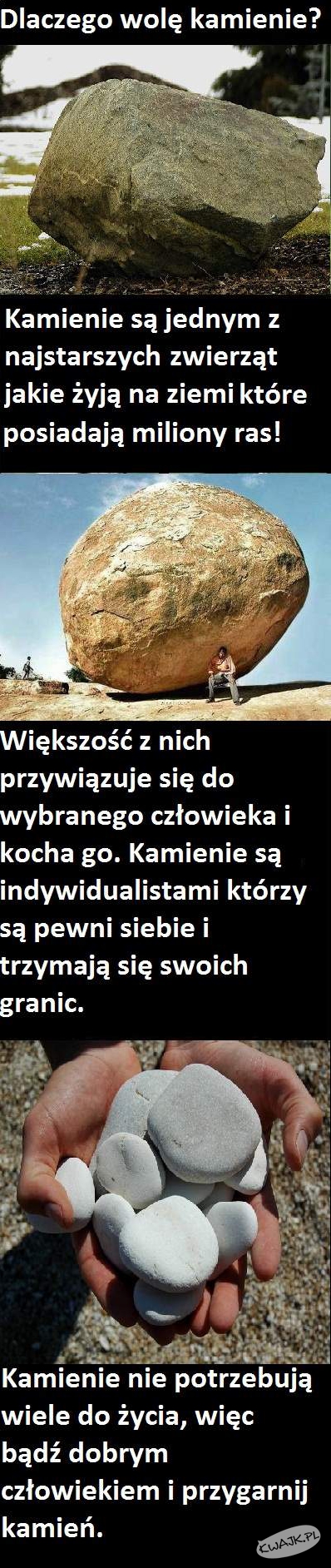 Kamienie - najlepszy przyjaciel człowieka