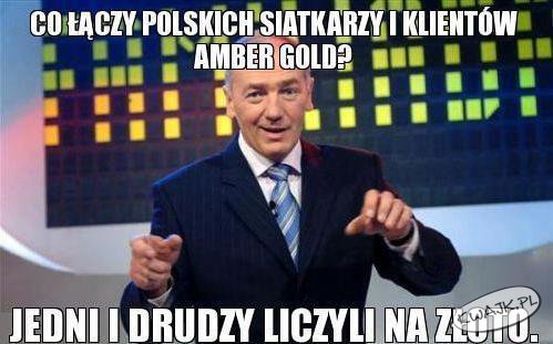 Amber Gold i siatkarze