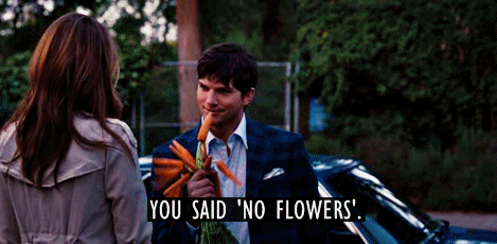 Powiedziałaś, że nie chcesz kwiatów