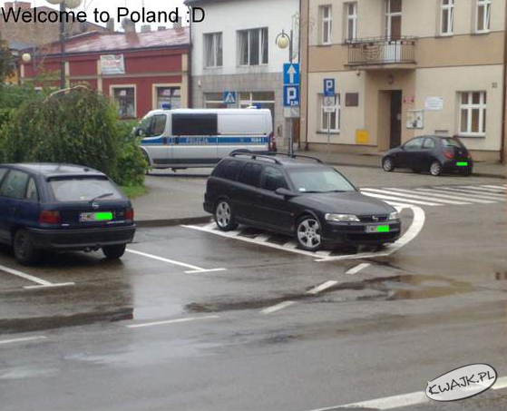 Tak się parkuje w Polsce