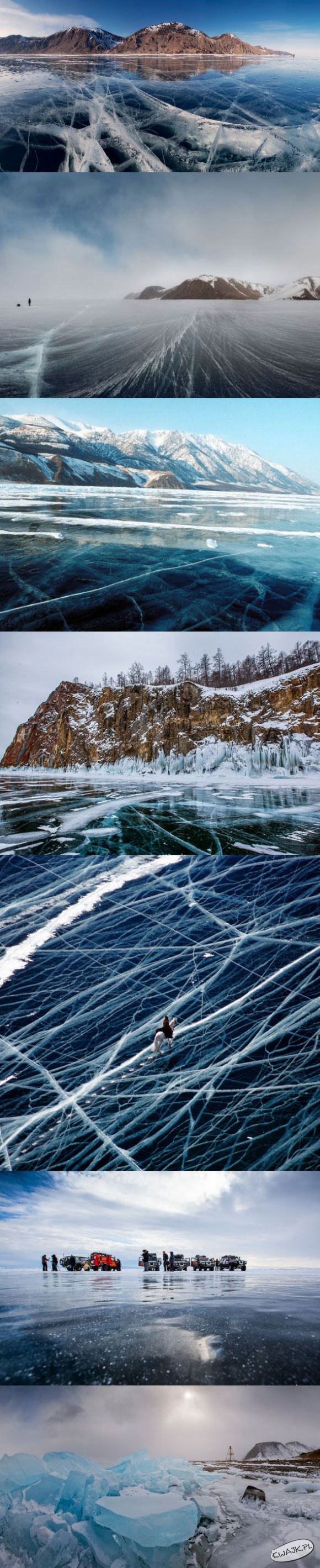 Tak wygląda teraz jezioro Bajkał