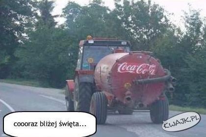 Coca-cola zmienia środek transportu